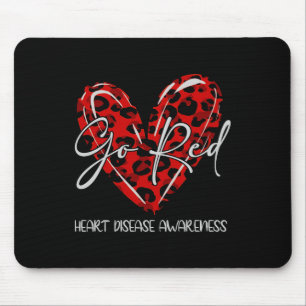 Tapis De Souris Aller Rouge Pour Les Femmes Mois De Sensibilisatio