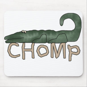 Tapis De Souris Alligator de mastication bruyante