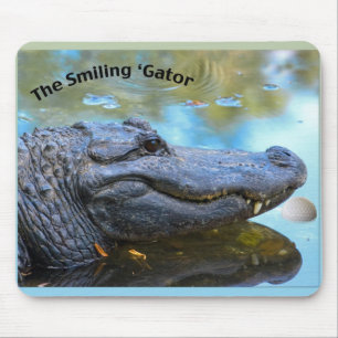 Tapis De Souris 'Alligator de sourire Mousepad
