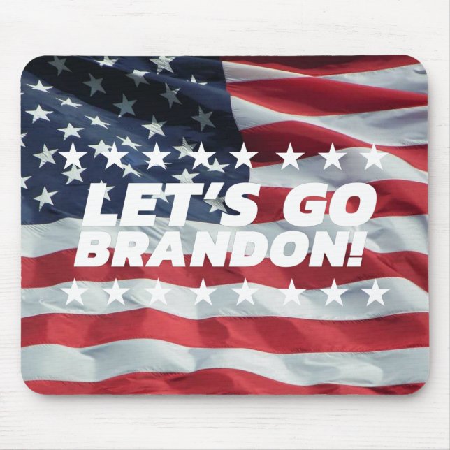 Tapis De Souris ALLONS BRANDON ! [Police 5] Plaque de souris (Devant)