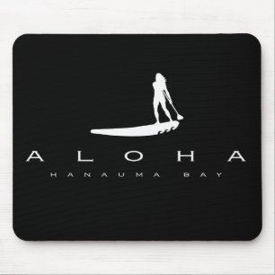 Tapis De Souris Aloha Hawaï se tiennent barbotante
