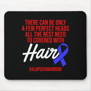 Tapis De Souris Alopecia Sensibilisation Perte de cheveux Guerrier