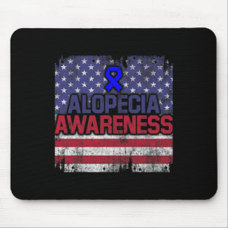 Tapis De Souris Alopecia Sensibilisation perte de cheveux guerrier