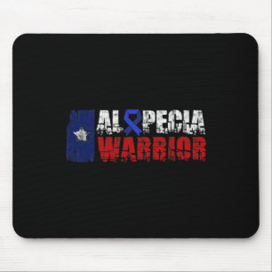 Tapis De Souris Alopecia Sensibilisation Perte de cheveux Guerrier