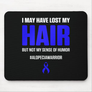 Tapis De Souris Alopecia Sensibilisation Perte de cheveux Guerrier