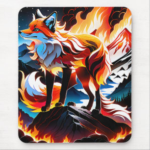 Tapis De Souris Alors que la chaleur du soleil matinal réchauffe s