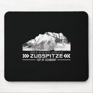Tapis De Souris Alpes de Zugspitze Montagnes de Wetterstein Randon