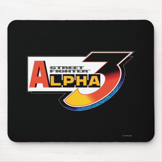 Tapis De Souris Alpha 3 Shadowloo de Street Fighter (Devant)
