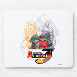 Tapis De Souris Alpha 3 Shadowloo de Street Fighter