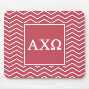 Tapis De Souris Alpha Chi Omega   Motif Chevron