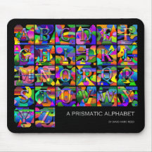 Alphabet de Mousepad
