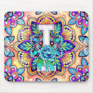 Tapis De Souris Alphabet I mandala
