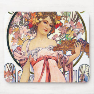 Tapis De Souris Alphonse Mucha