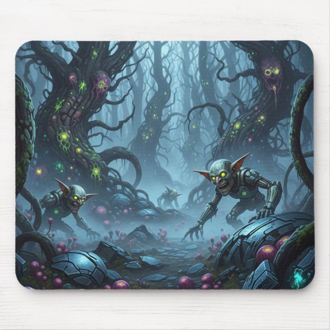 Tapis De Souris Alt Vibe Sci-Fi Goblins Gaming Mat (Devant)