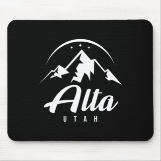 Tapis De Souris Alta Utah Station de ski Ski Snowboard
