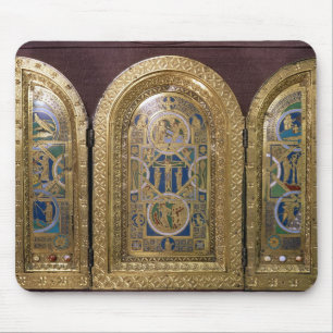 Tapis De Souris Alton domine le triptyque, c.1150