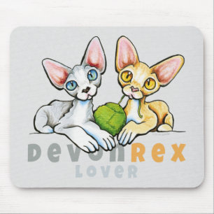 Tapis De Souris Amant de Devon Rex