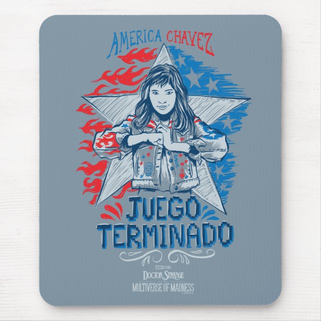 Tapis De Souris America Chavez - Juego Terminado (Devant)
