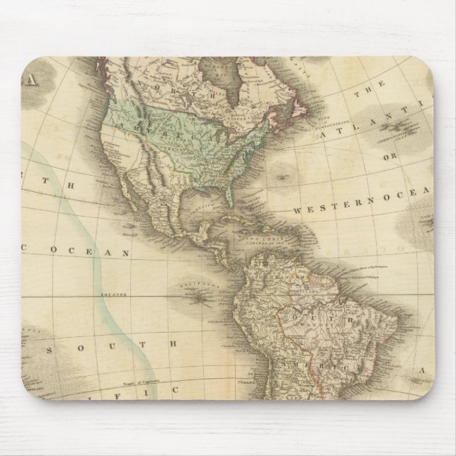 Tapis De Souris Amérique 10 (Devant)