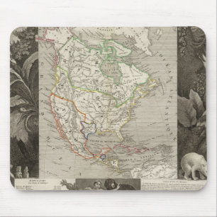 Tapis De Souris Amérique du Nord 39