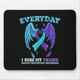 Tapis De Souris Ami de sensibilisation à la prévention du suicide
