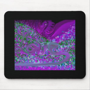 Tapis De Souris Ami pourpre Mousepad de dragon