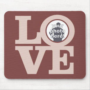 Tapis De Souris AMOUR avec votre photo personnalisée mousepad