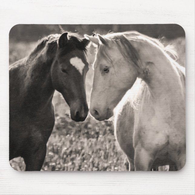 Tapis De Souris Amour de cheval (Devant)