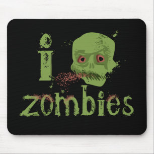 Tapis De Souris Amour de zombi