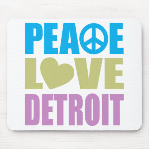 Tapis De Souris Amour Detroit de paix