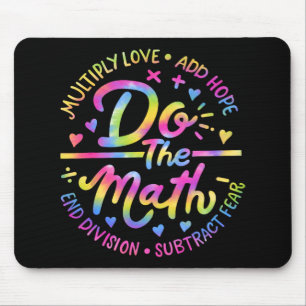 Tapis De Souris Amour Espoir Peur Faire Les Maths Test Day Stade T