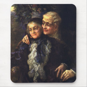 Tapis De Souris Amour et romance vintage, Art romantique victorien