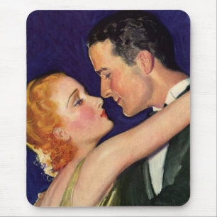 Tapis De Souris Amour et romance vintage, films rétro d'Hollywood