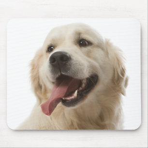 Tapis De Souris Amour Golden Retriever Puppy Dog Portrait Mousepad