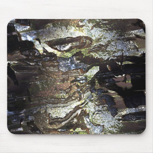 Tapis De Souris Amour métallique endommagé 8 Mousepad (Devant)