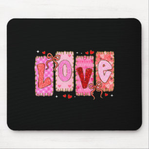 Tapis De Souris Amour Préparatoire Saint-Valentin Nk Coquette Arc