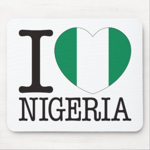 Tapis De Souris Amour v2 du Nigéria