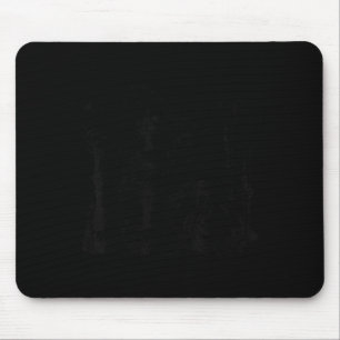 Tapis De Souris Amoureux de la lecture de livres Chat noir mignon