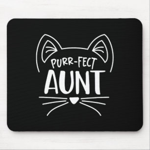 Tapis De Souris Amoureux de les chats de cadeaux de la tante Purr-