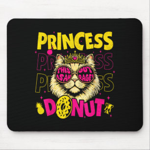 Tapis De Souris Amoureux de livre drôle Donut pour homme femme