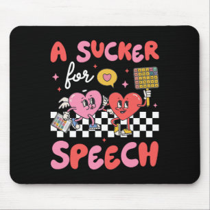 Tapis De Souris Amoureux de l'orthophonie Slp cœur aimant Valenti