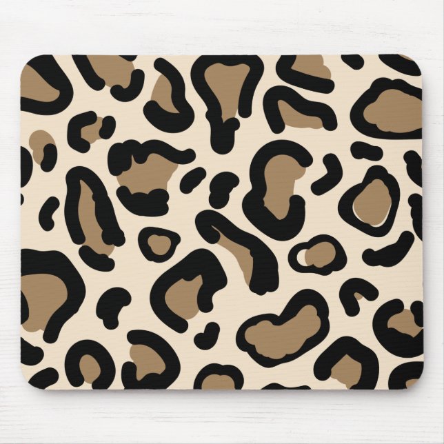 Tapis De Souris Amoureux des animaux Motifs couleur tigre (Devant)
