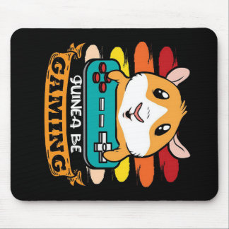 Tapis De Souris Amoureux du cadeau de cochon Guinée contrôleur amu
