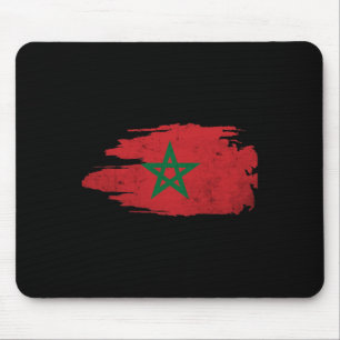 Tapis De Souris Amoureux du Maroc Drapeau Marocain Football Footby