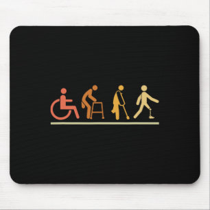 Tapis De Souris Amputation des déficiences de la jambe Evolution p