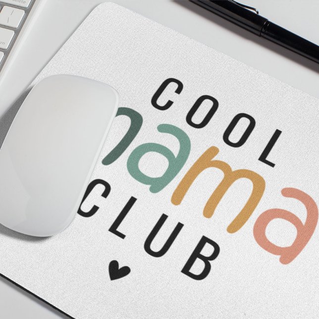 Tapis De Souris Amusant Cool Mama Club, Maman Cadeau (Créateur téléchargé)