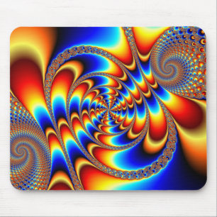 Tapis De Souris Amusant couleur - Fractal