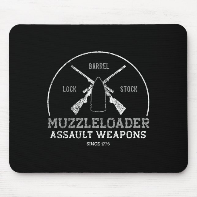 Tapis De Souris Amusant Muzzleloader Accessoires Long Range Rifle  (Devant)