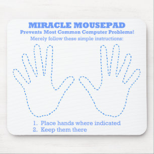 Tapis De Souris Amusant Newbie premier PC ou ordinateur portable M