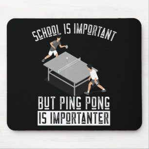 Tapis De Souris Amusant Ping Pong Lecteur Table Tennis Cadeau